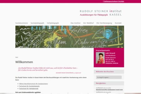 Gemacht: Webdesign Rudolf Steiner Institut