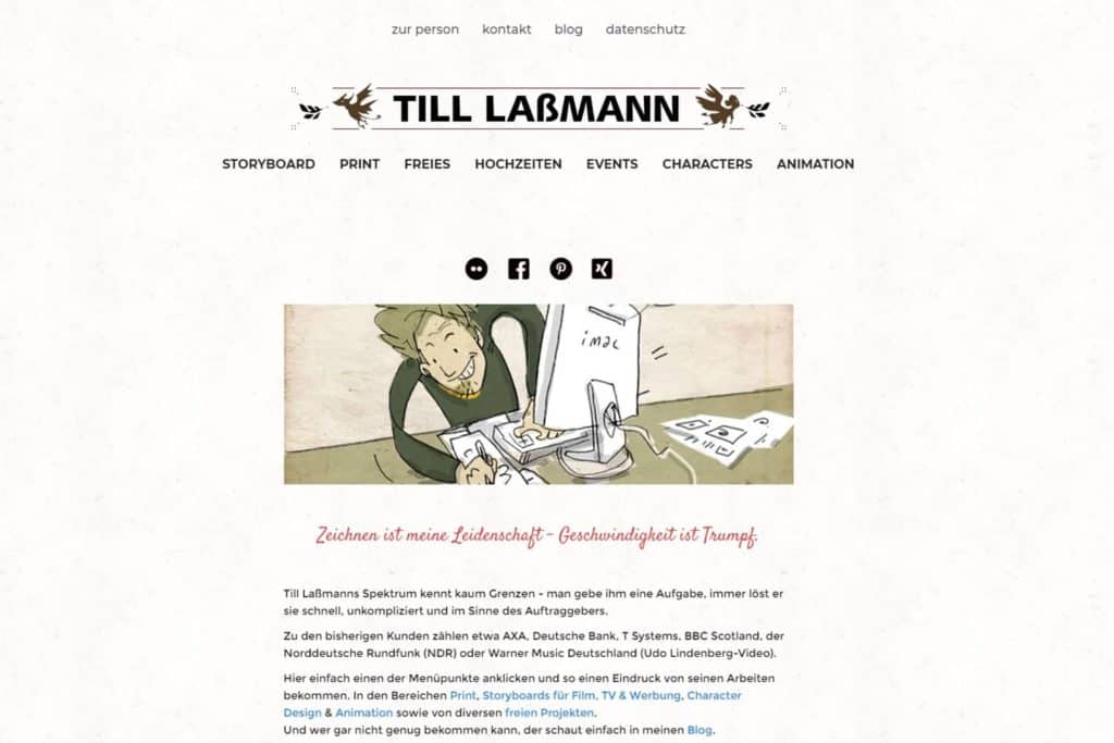 Gemacht: Webdesign Till Laßmann